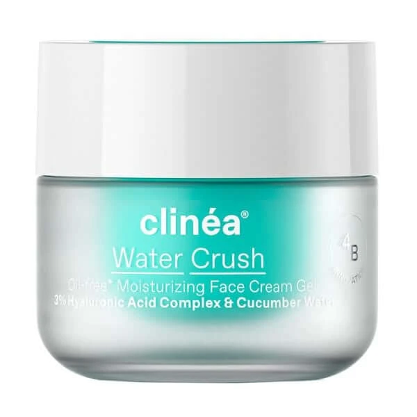 Clinéa | Water Crush Feuchtigkeitsspendende Gesichtscreme-Gel Leichte Textur | 50ml