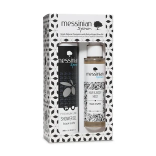 Messinian Spa Promo Premium Line Zwarte Truffel Douchegel 300ml & Haar & Lichaamsnevel 100ml