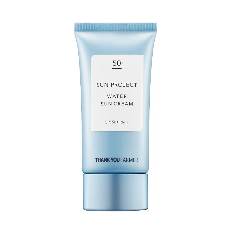 Thank You Farmer | Sun Project Water Sun Cream SPF50+ | Feuchtigkeitsspendende Sonnencreme | 50ml