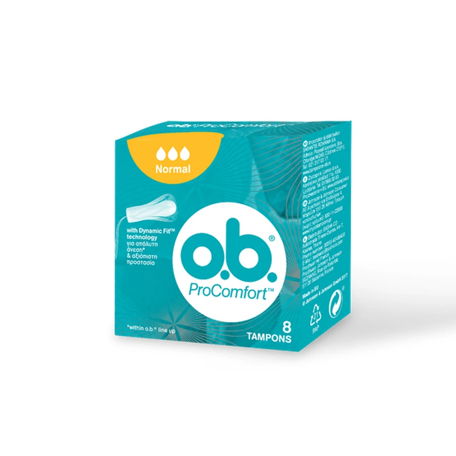 O.B | ProComfort Tampoane normale | 8 buc