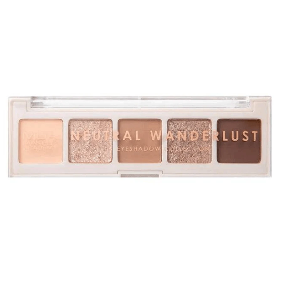 MUA | Paleta 5 cieni do powiek Neutral Wanderlust | 3,8 g: ceny i cechy