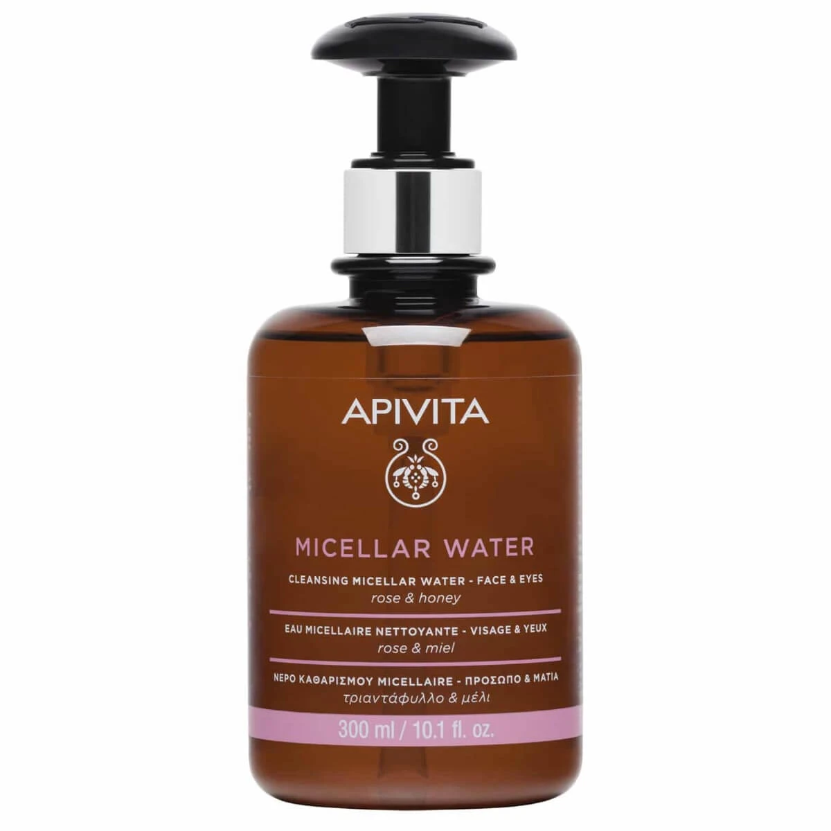 Apivita | Micellar Water Reinigungswasser für Gesicht & Körper Augen | 300ml