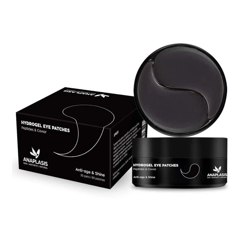 Anaplasis | Schwarze Augenpflaster Anti-Age & Shine | 30 Paare
