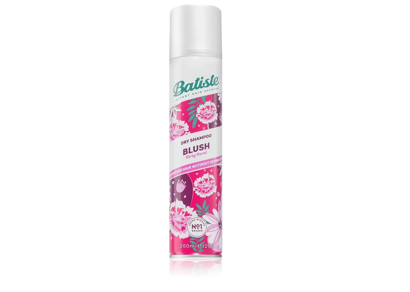 Batiste | Trockenshampoo Blush Flirty Floral 200ml Trockenshampoo mit Rosenduft & Flirty Floral 200ml Litchi Fruit | 200ml