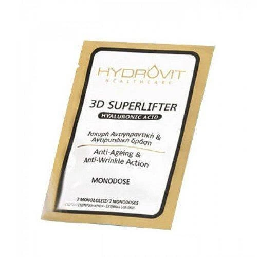 Hydrovit | 3D Superlifter HA Sachet | Serum mit Anti-Aging & Anti-Aging Eigenschaften Anti-Falten Wirkung | 7 Versionen