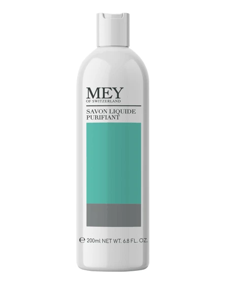 Mey | Savon Liquide Purifiant Reinigungsflüssigkeit für fettige & ölige Haut. Akne-Haut | 200ml