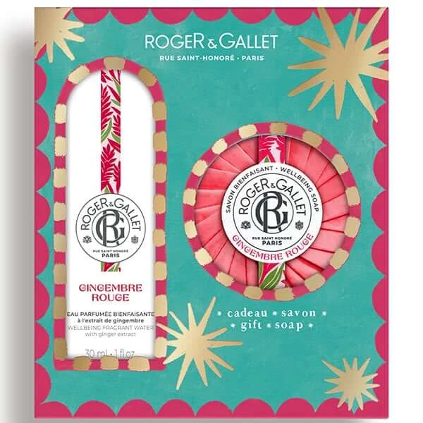Roger&Gallet | Promo Gingembre Rouge Wohlbefinden Duftwasser 30ml & Seife 100g | 1 Set