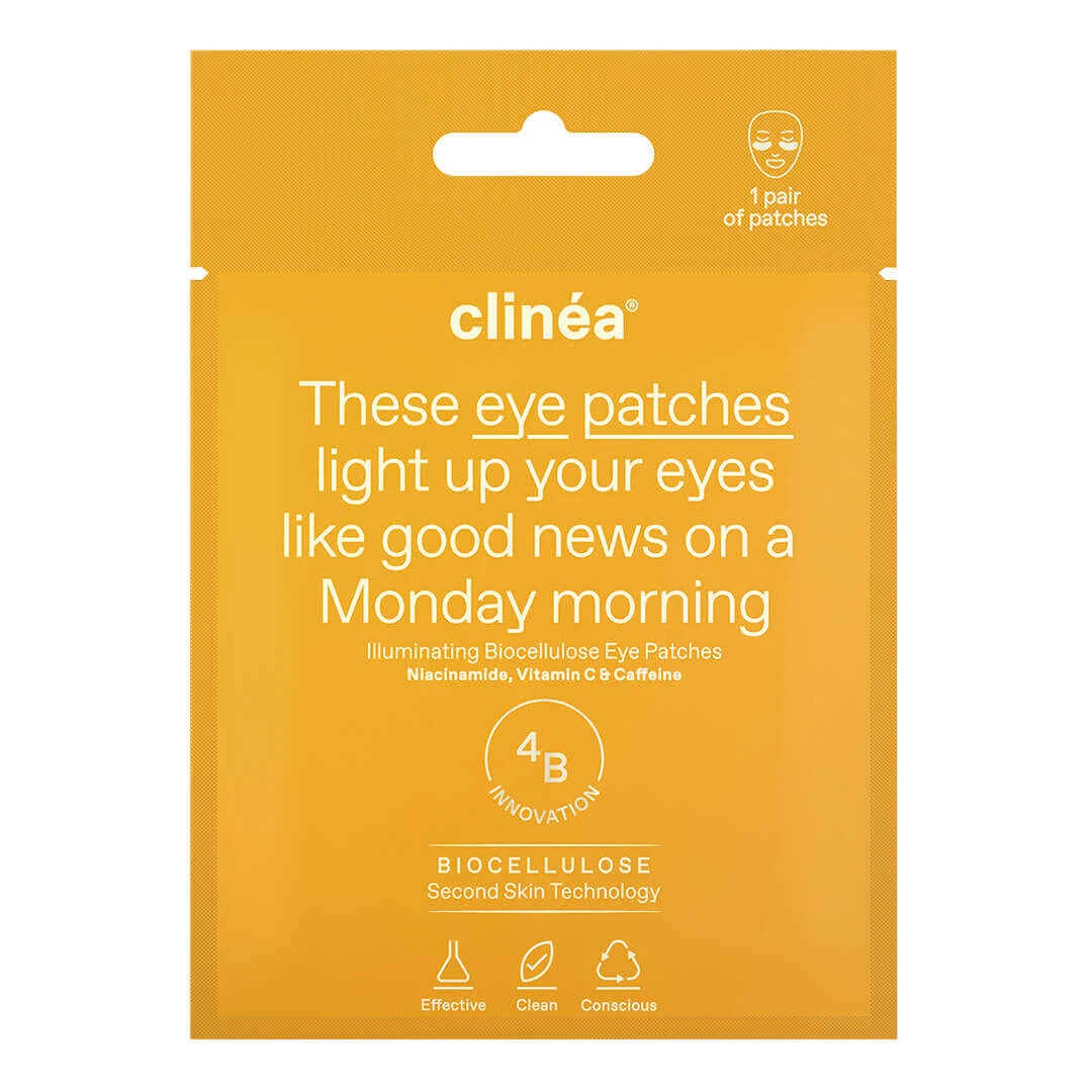 Clinea | Illuminierende Biocellulose-Augenpflaster für Glanz | 1Paar