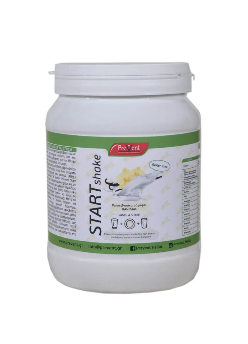 PreVent | Start Shake | Ersatzmahlzeit mit Vanillegeschmack | 430gr