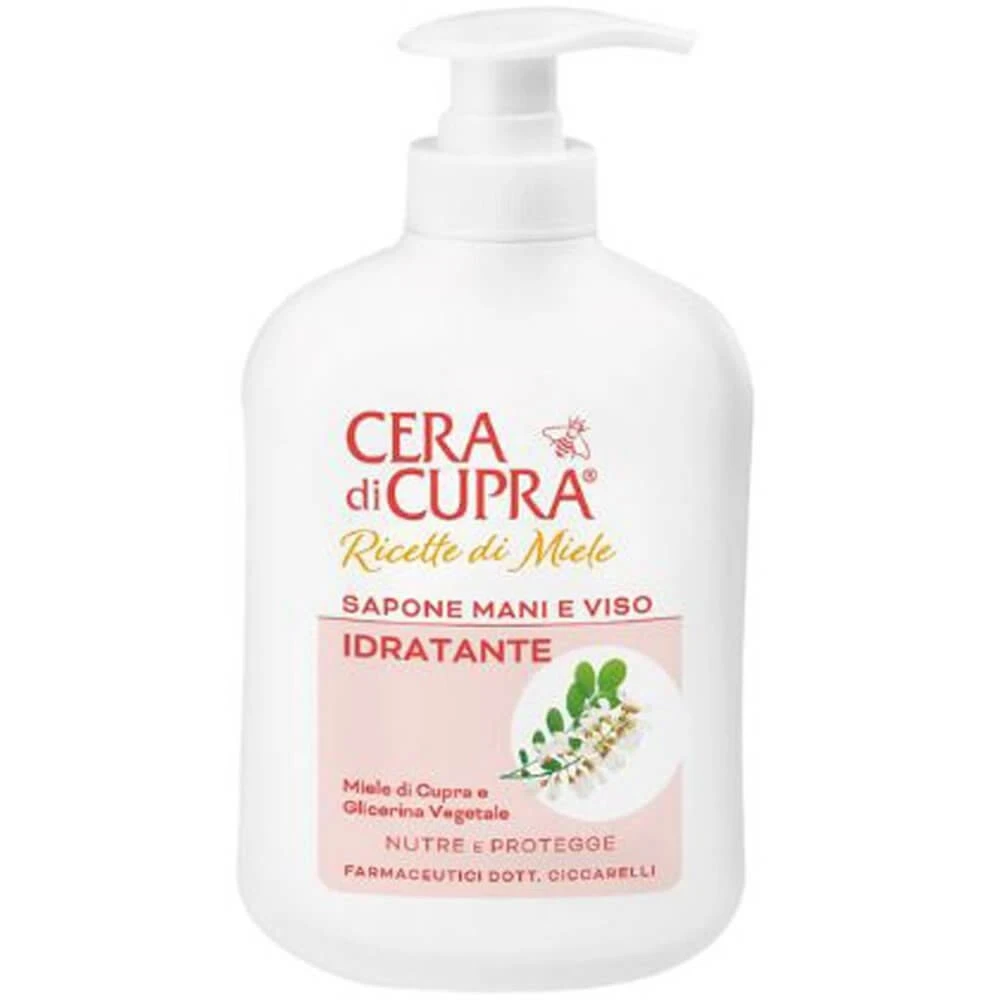 Cera Di Cupra | Feuchtigkeitsspendende Hand- & Gesichtsseife Flüssig Feuchtigkeitsspendende Hand- & Gesichtsseife Hände | 200ml