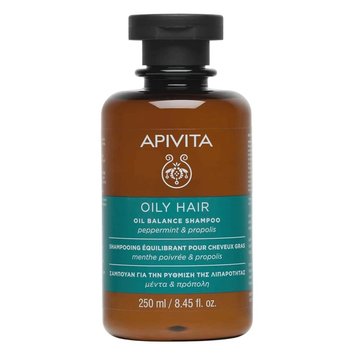 Apivita | Fettiges Haar Shampoo für fettiges Haar Regulierung | 250ml