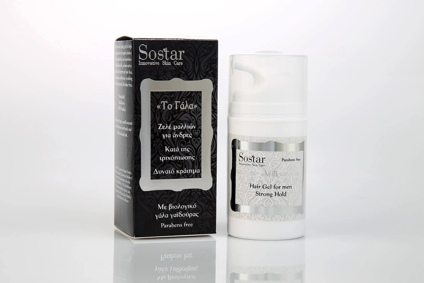 Sostar | Haargel für Männer | Haargel für Männer gegen Haarausfall " "Milk" | 75ml