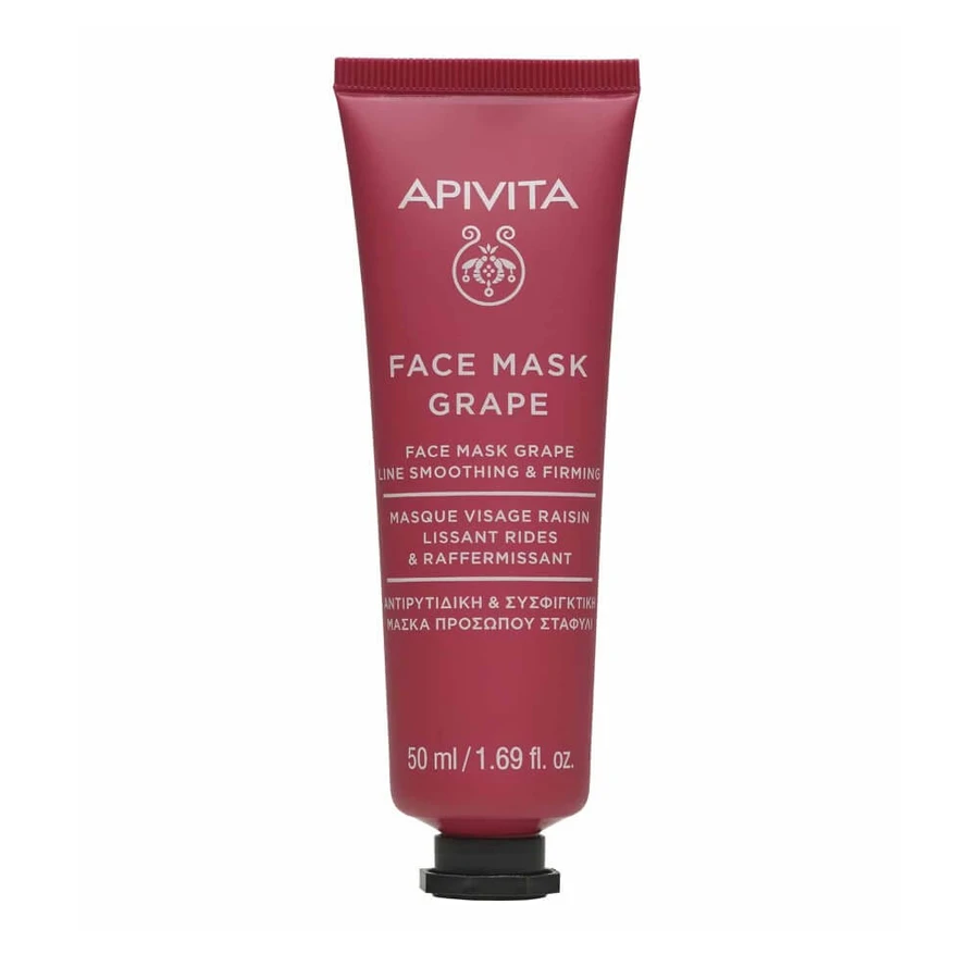 Apivita | Maschera viso antirughe &amp; Maschera viso concentrante all'uva | 50ml