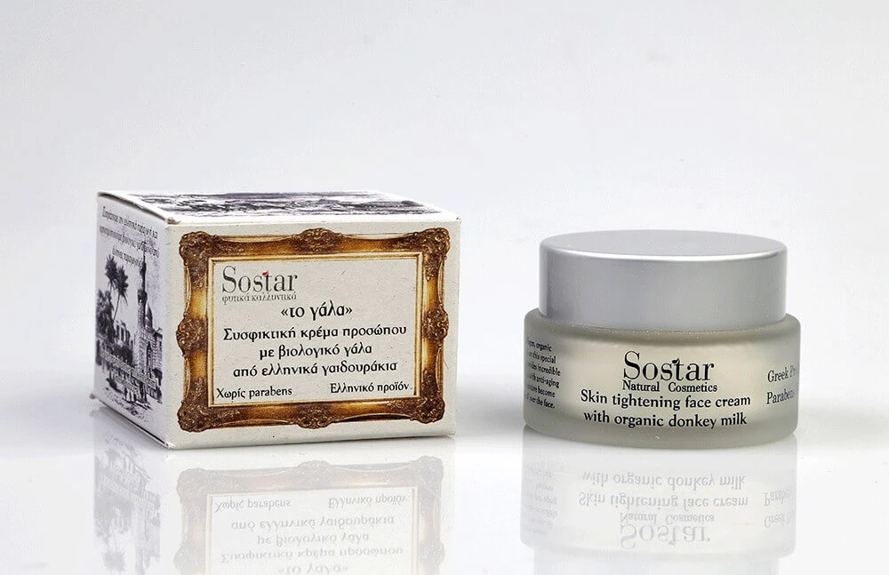 Sostar | Gesichtscreme mit Bio-Eselmilch | 50 ml