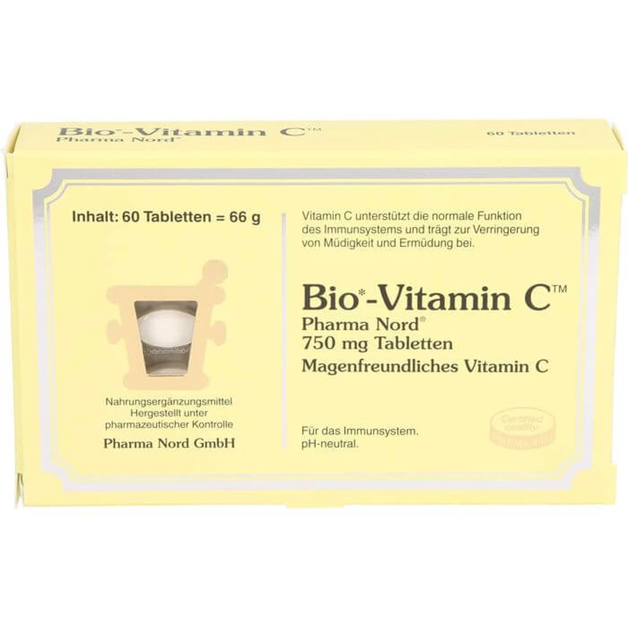 BIO-VITAMIN C Pharma Nord Tablets 60 Capsules