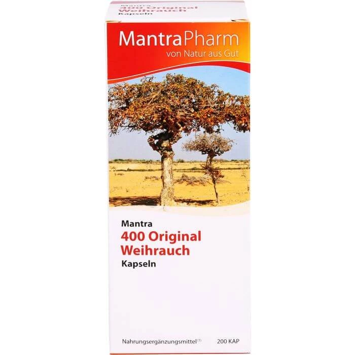 MANTRA 400 Original Weihrauch Kapseln 200 St