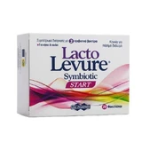 UNI-PHARMA LactoLevure Symbiotic Start Nahrungsergänzungsmittel für Kinder & Säuglinge mit 2 probiotischen Bakterien 20 Portionsbeutel