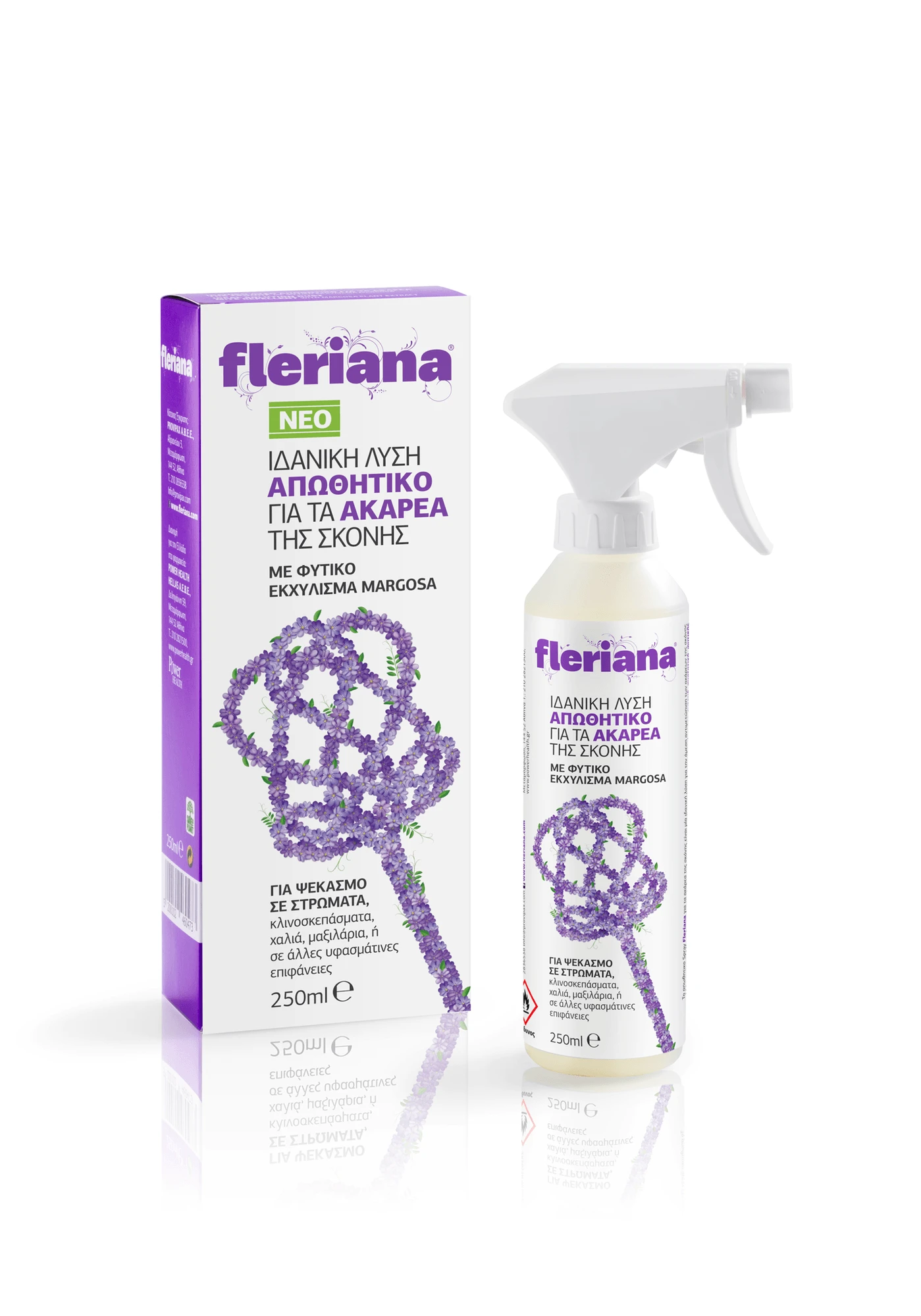 POWER HEALTH Fleriana Repellent Spray für Acaréa-Pulver 250ml