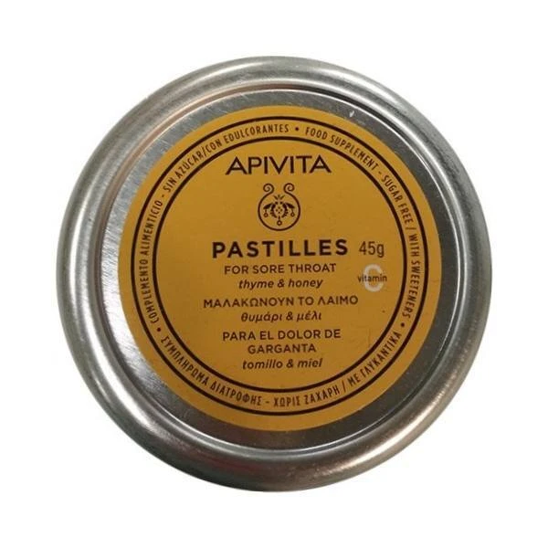 APIVITA Pastillen mit Thymian und Honig 45g