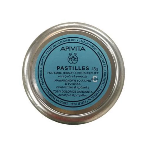 APIVITA Pastillen mit Eukalyptus & Propolis 45gr