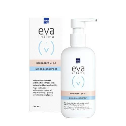 INTERMED Eva Eva Intima Minor Discomfort Herbosept pH3.5 Reinigung & antimikrobieller Schutz des sensiblen Bereichs 250ml