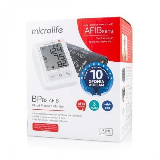 MICROLIFE BP B3 AFIB Druckmessgerät Brachoskop