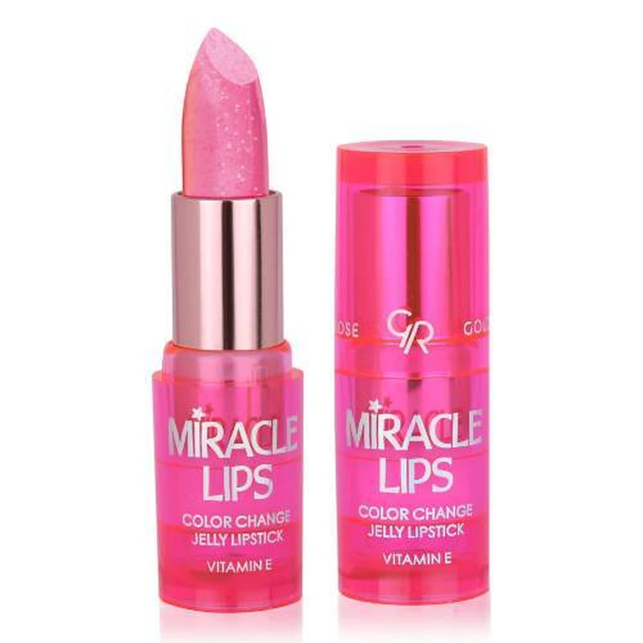 GOLDEN ROSE Miracle Lips Lipstick Gel 101:Berry Pink 3.70gr