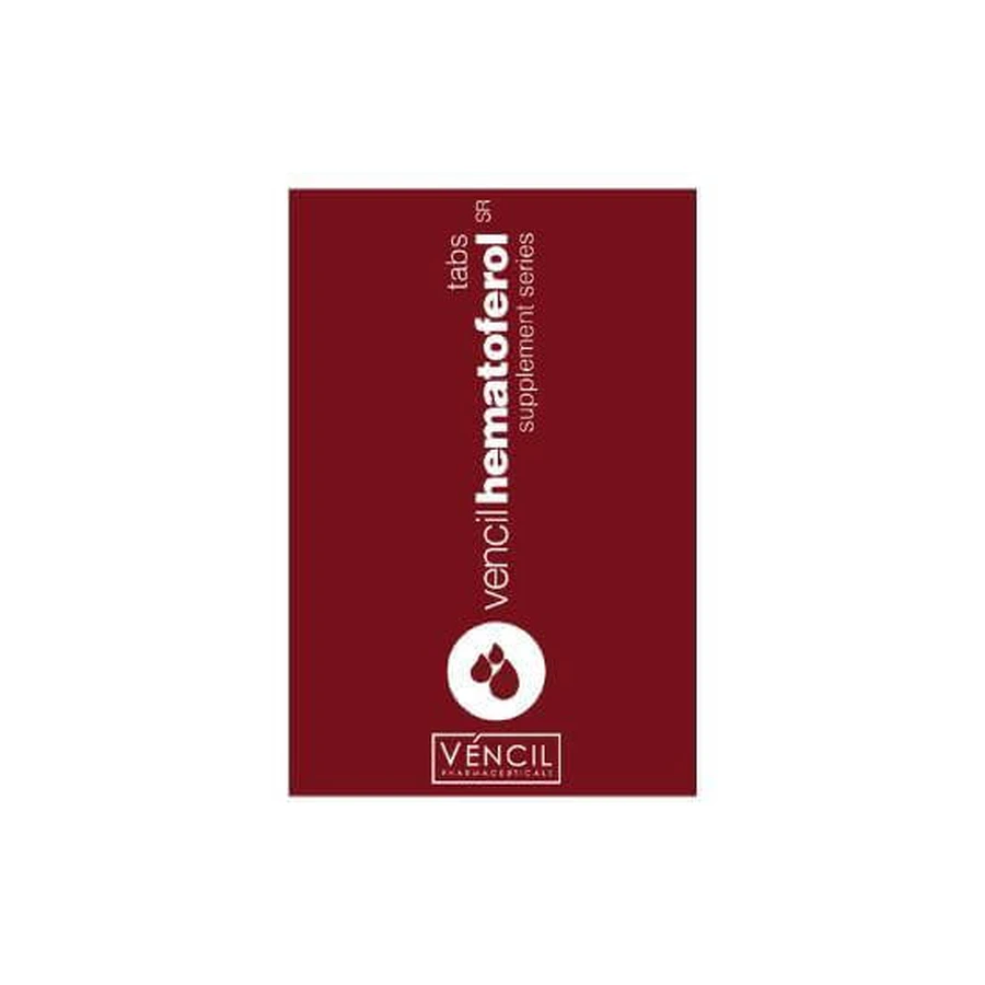 VENCIL Hematoferol Dietary Supplement Treatment of Iron Deficiency Anemia SR 30 Tablets
