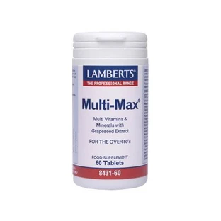 LAMBERTS Multi-Max Suplemento Dietético Multivitamínico 60 Comprimidos