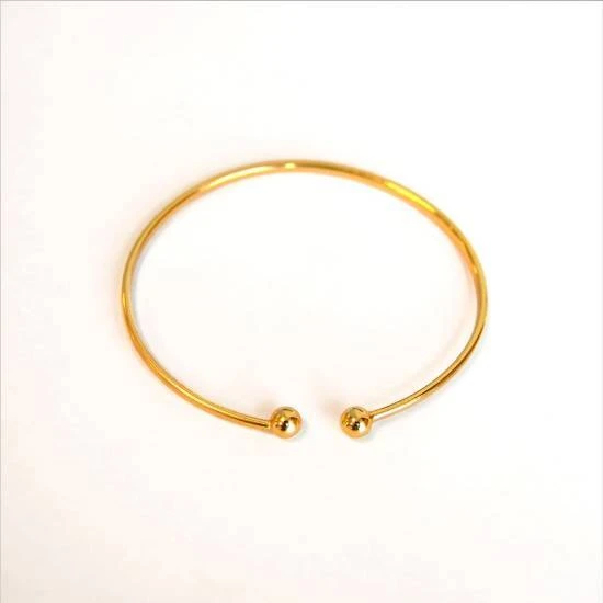 FARMA BIJOUX Hypoallergenes Armband Gold mit Öffnung 60CM