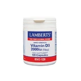 LAMBERTS Witamina D3 2000iu 120 kapsułek