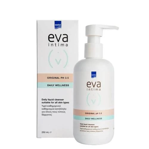 INTERMED Eva Intima Original Tägliche Reinigungsflüssigkeit für den empfindlichen Bereich pH 3,5 250ml