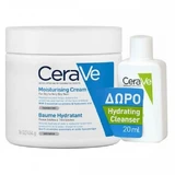 CERAVE Feuchtigkeitscreme Paket Feuchtigkeitscreme Gesicht & Körper 340ml + GRATIS CERAVE Hydrating Cleanser Hydrating Cleanser Gesicht & Körper Cleansing Cream 20ml