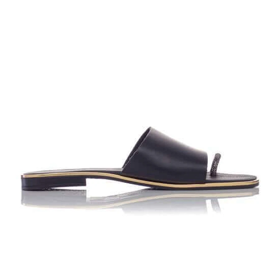SUNSHINE Sandale anatomice pentru femei 2597 Negru N.39