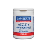 LAMBERTS Formă naturală Vitamina E 400iu (268mg) 60 Capsule