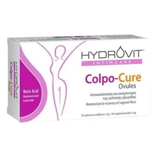 HYDROVIT Intimcare Colpo-Cure Eizellen Vaginalzäpfchen 10 x 2gr