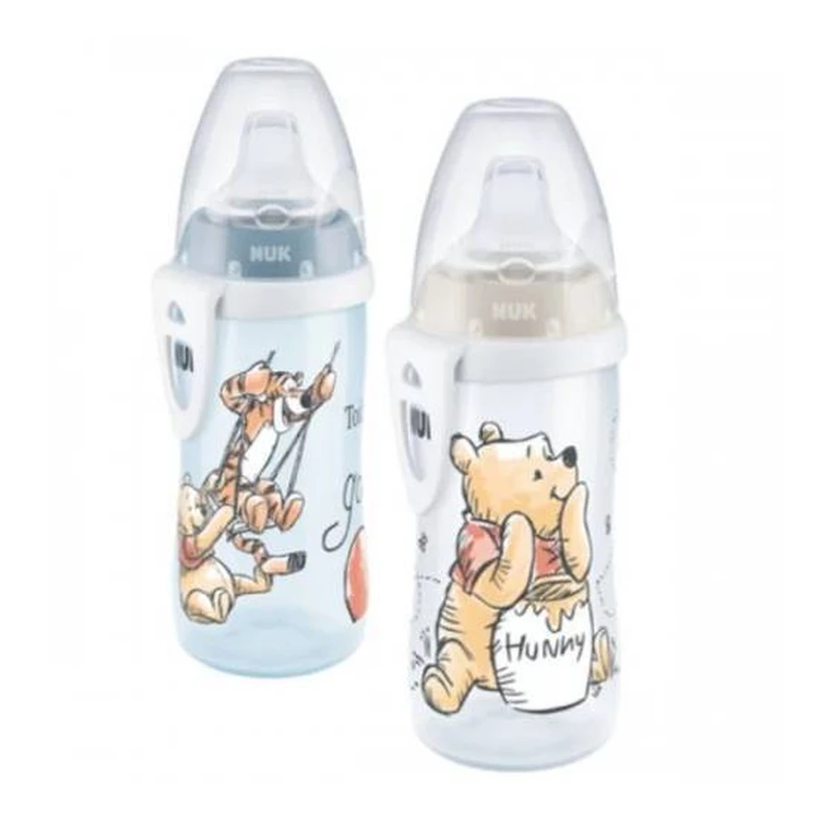 NUK First Choice PP Active Cup Disney Winnie the Pooh 12m+ cu duză de silicon 300ml
