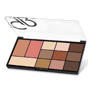 GOLDEN ROSE Palette City Style pour le visage et les yeux No.01 - Warm Nude 23.9gr