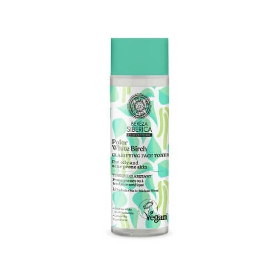 BEREZA SIBERICA Polar White Birch Balancing Toning Lotion for Oily and Acneic Skin 200ml