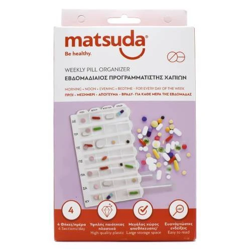 MATSUDA Wöchentlicher Pillen-Organisator Wöchentlicher Pillen-Organisator 1 Stk