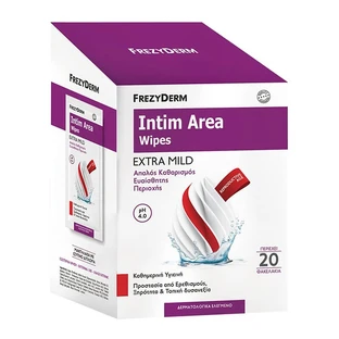 FREZYDERM Intim Area Wipes Sensitive Area Reinigungstücher 20 Stück