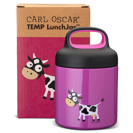 Lebensmittelthermoskanne, Lila, 300 ml, Carl Oscar