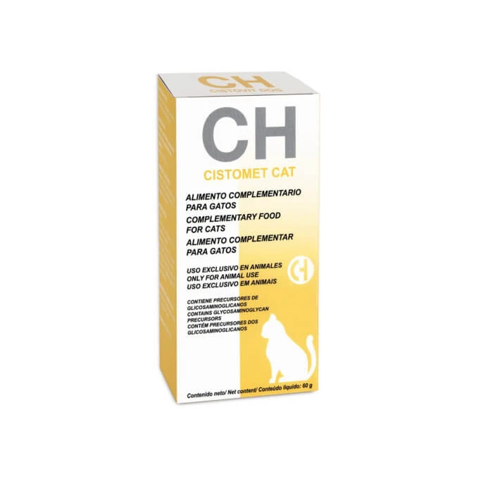 CISTOMET CAT Nahrungsergänzungsmittel zur Unterstützung der Funktion der Harnwege mit Glykosaminoglykanvorstufen 60 G