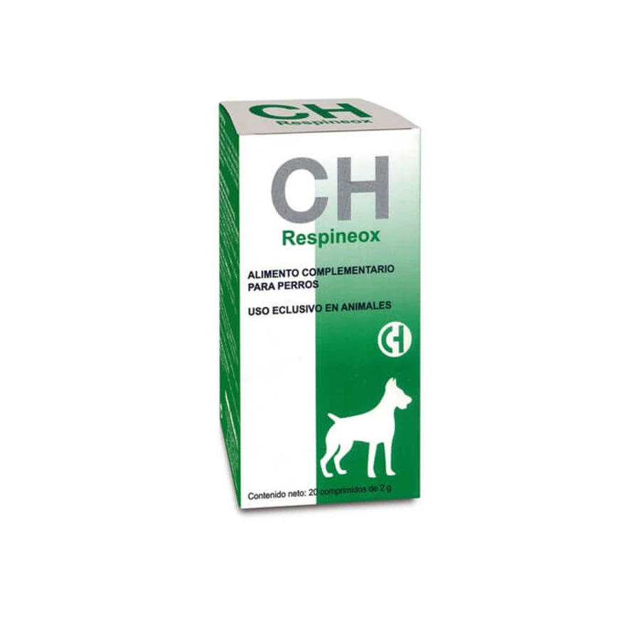 CH Respineox Suplemento nutricional para perros de razas medianas y grandes 20 tbl