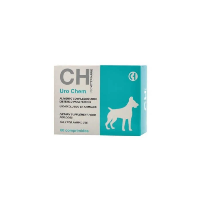 CH URO CHEM Nahrungsergänzungsmittel für Hunde zur Unterstützung der Nierenfunktion 60 tbl