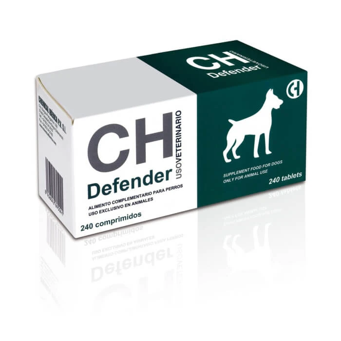 CH DEFENDER Anti-Durchfall-Tabletten für Hunde 240 tbl