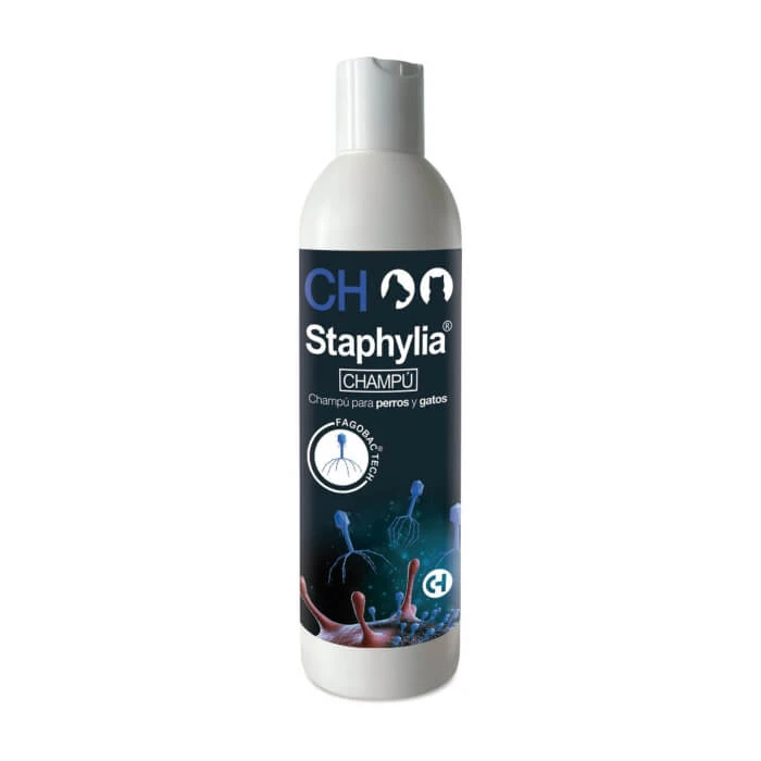 CH STAPHYLIA SHAMPOO Dermatologisches Shampoo für Hunde und Katzen 250 ml