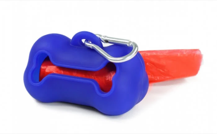 Hygienetütenspender, Silikon Record Bone - Blau