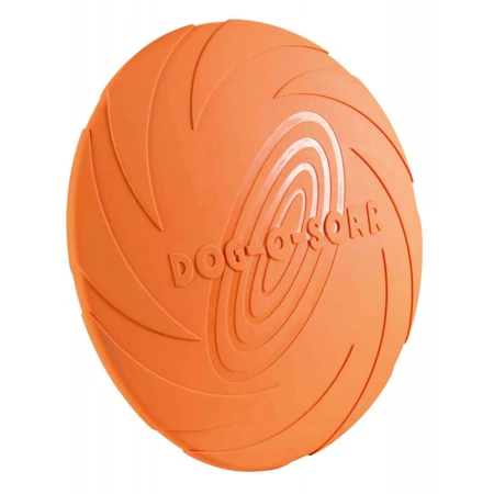 TRIXIE, drijvende frisbee schijf speelgoed voor honden, rubber, 24cm, veelkleurig
