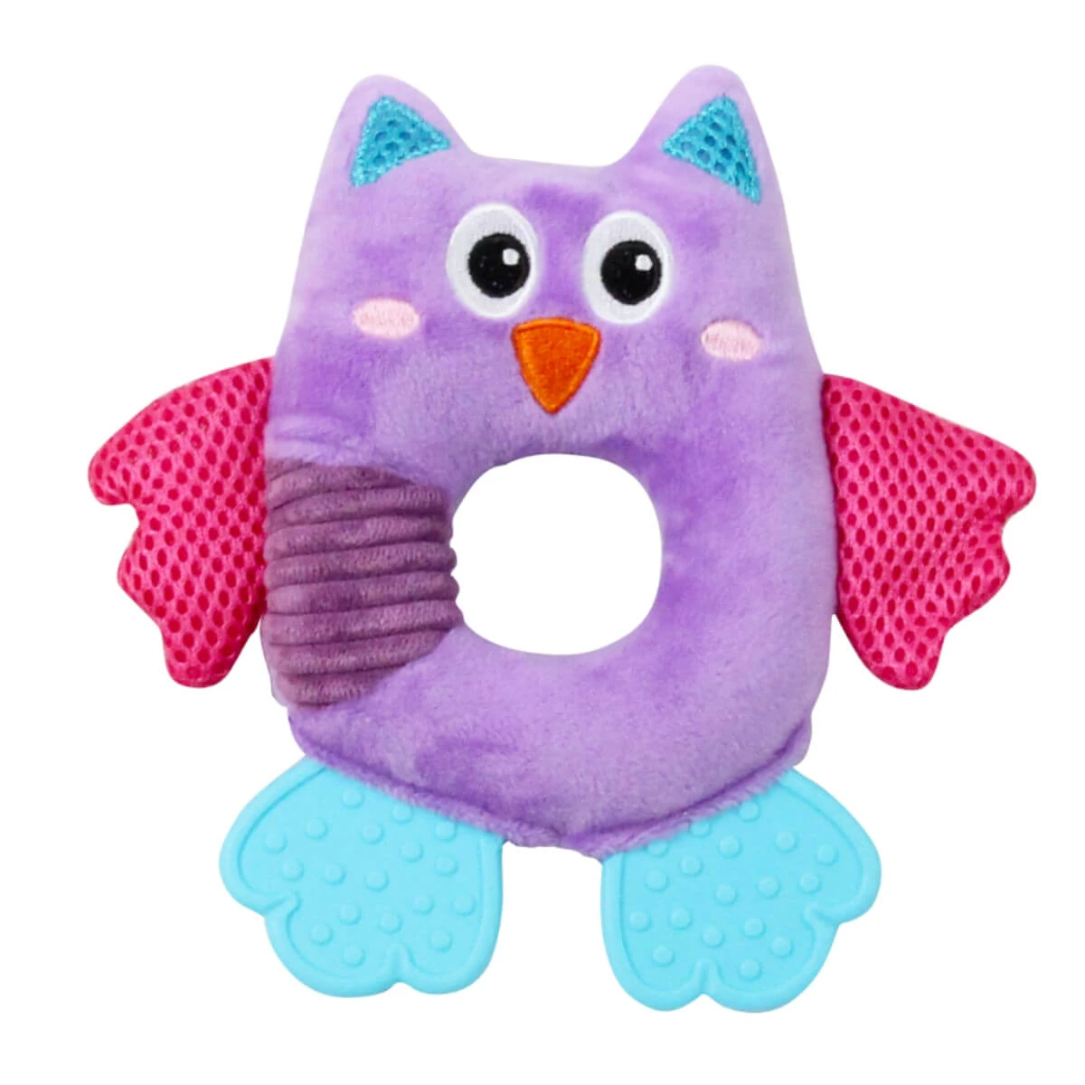 PAWISE Owl , Plüschtier Hunde, S-M, Plüsch, Plüsch, körperliche Aktivitäten, multicolor, 16 cm